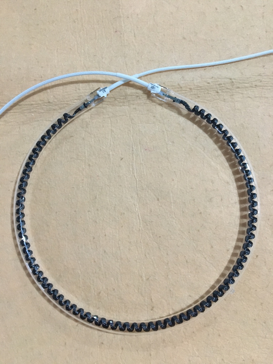 spriall infrared heat carbon fiber lamp for blow machine
