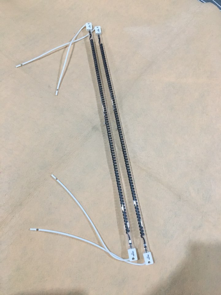 220v 1500w IR Carbon Fiber Heating Lamp