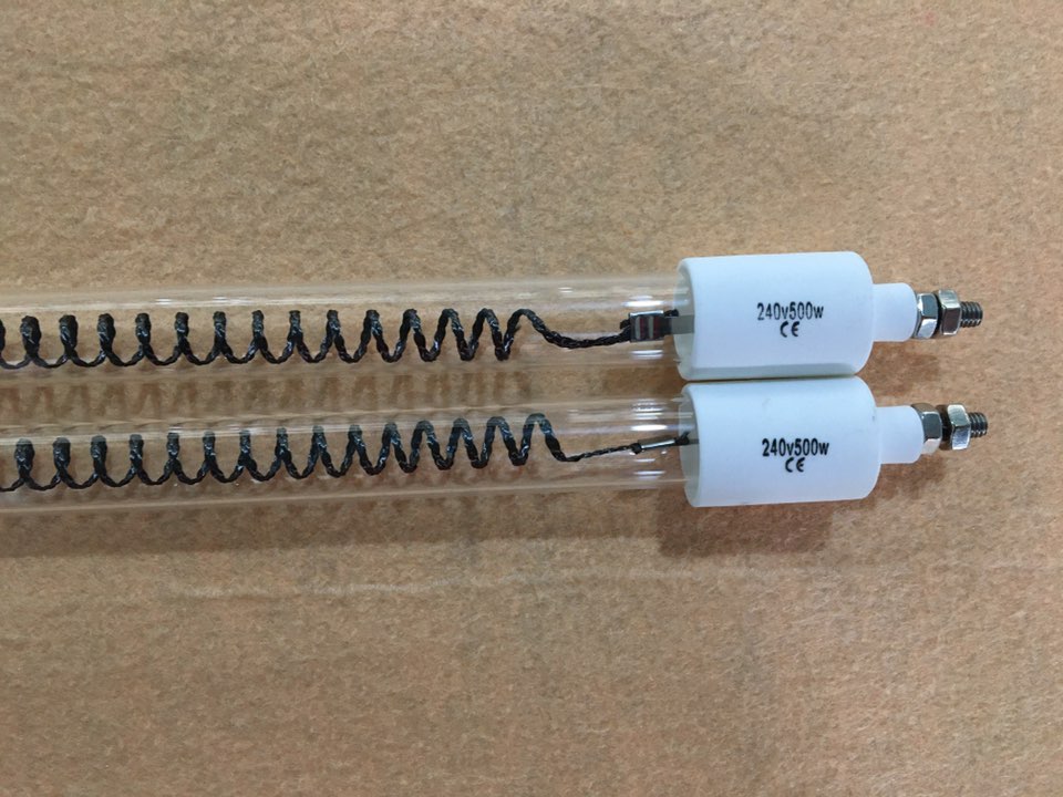 2.5um quartz carbon infrared heating lamp